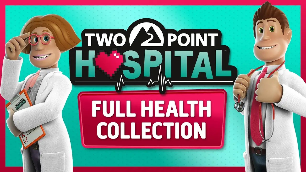 Two Point Hospital Full Health Collection Game Key Visual