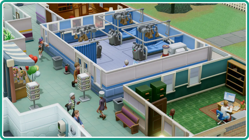 Two Point Hospital Full Health Collection Game Screenshot