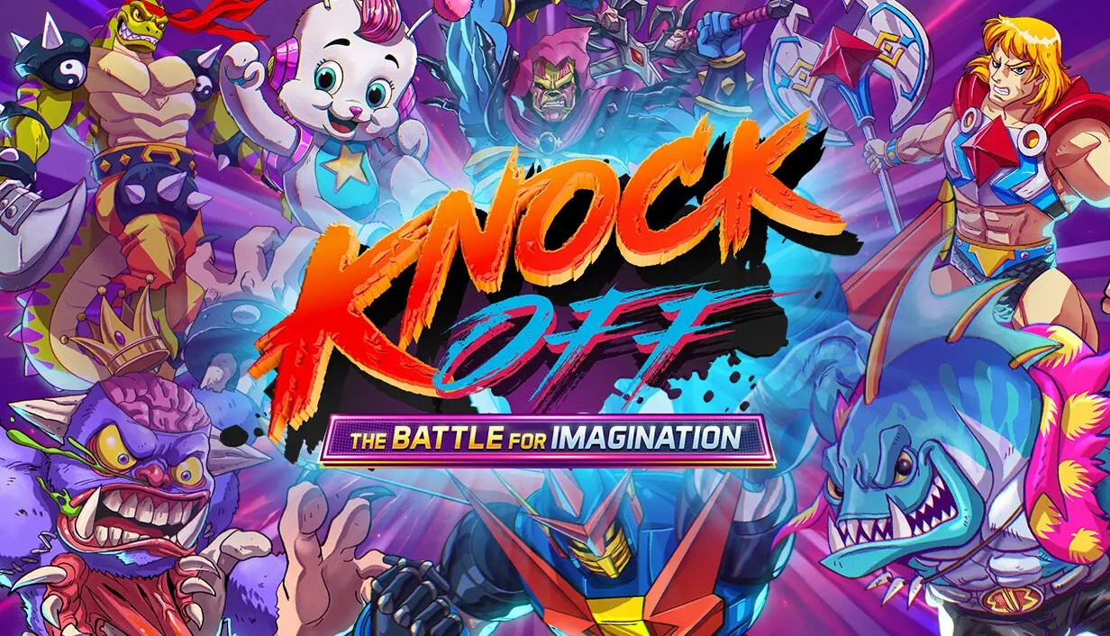 Knock Off The Battle for Imagination Game Key Visual