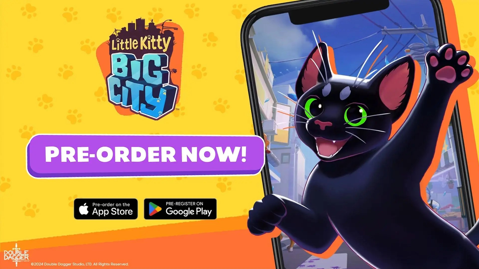 Little Kitty Big City iOS Android Launch Visual