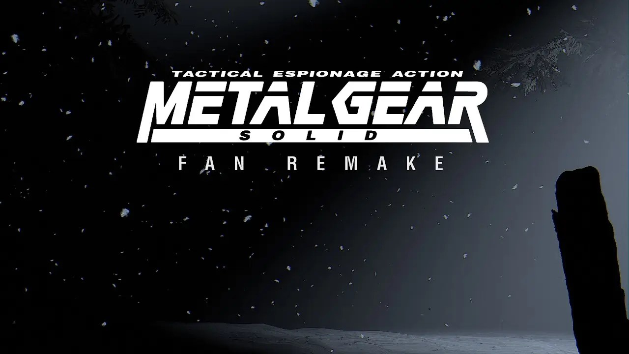 Metal Gear Solid PC Fan Remake Release Visual