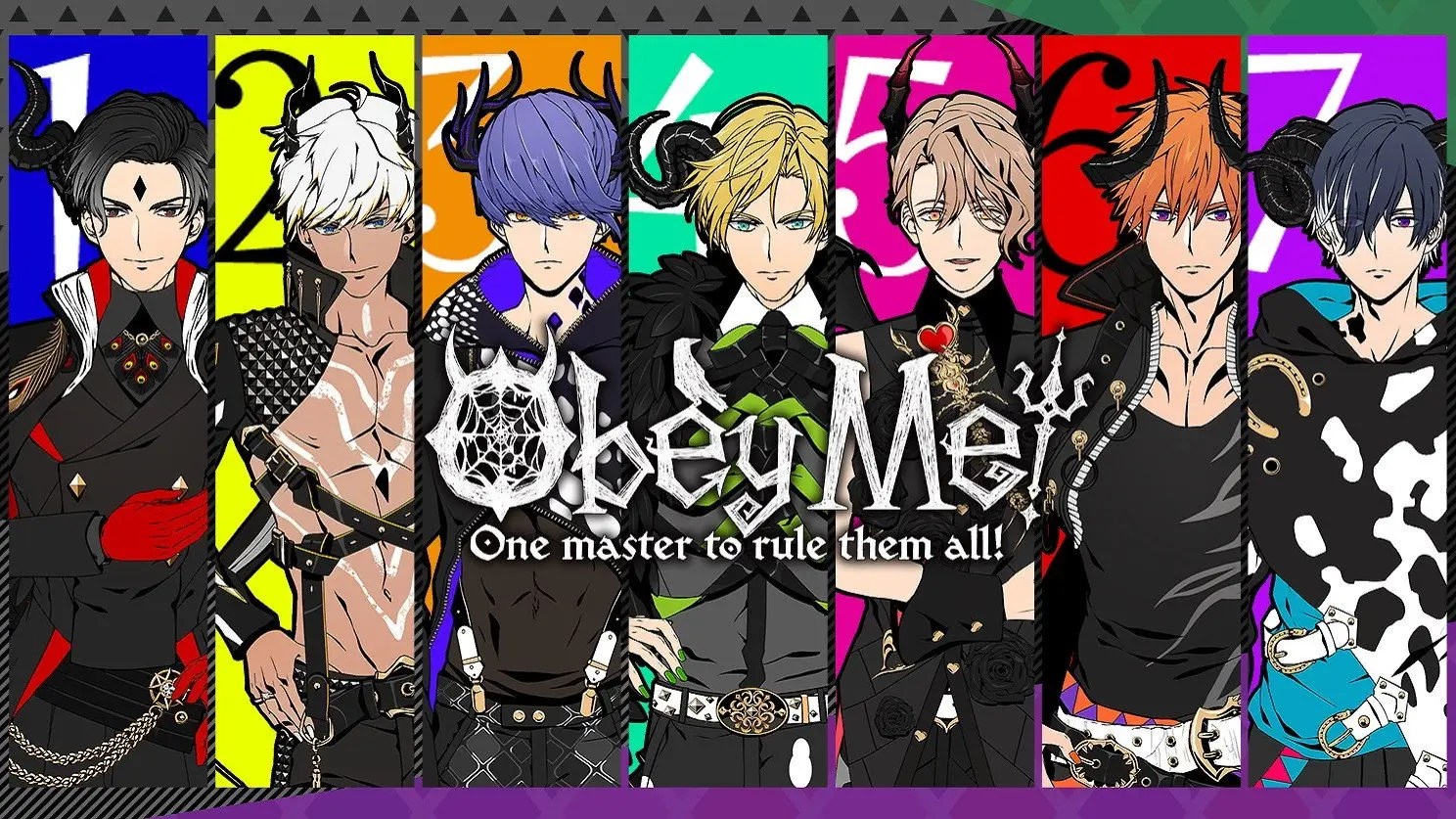 Obey Me Anime Key Visual