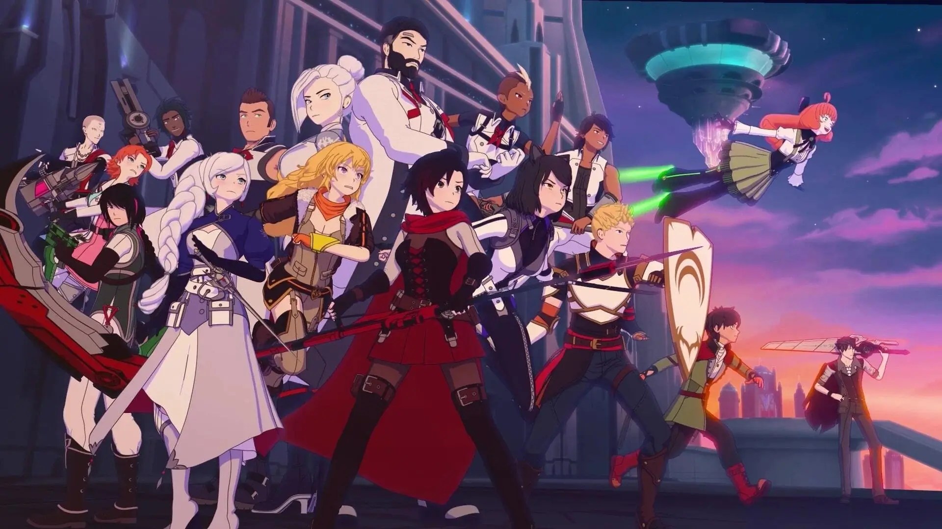 RWBY Anime Key Visual