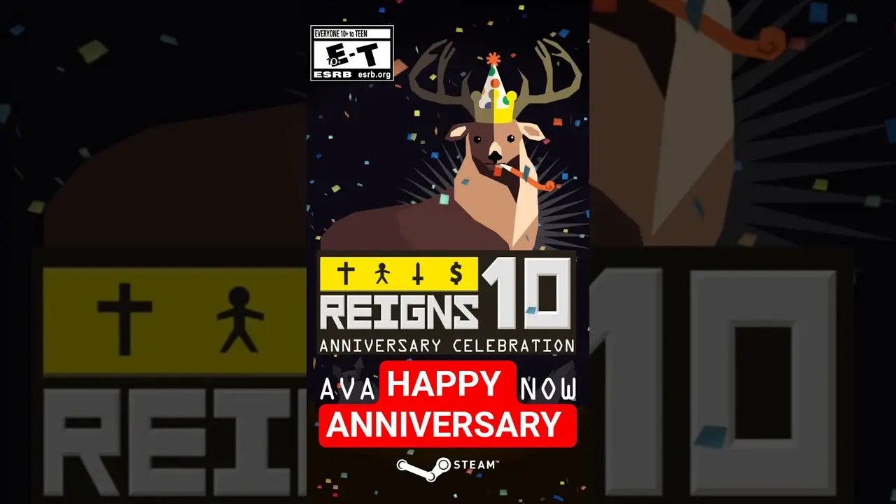 Reigns 10th Anniversary Game Update