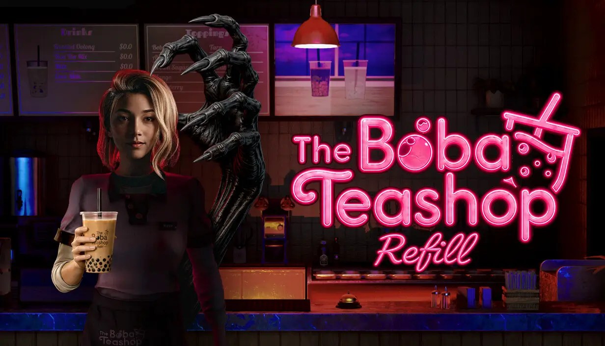 The Boba Teashop Refill Game Visual