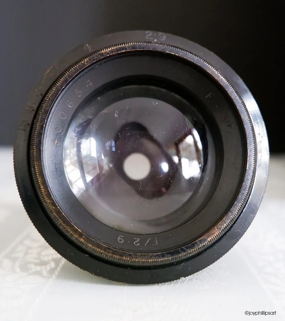 Photo of an aerial recon lens