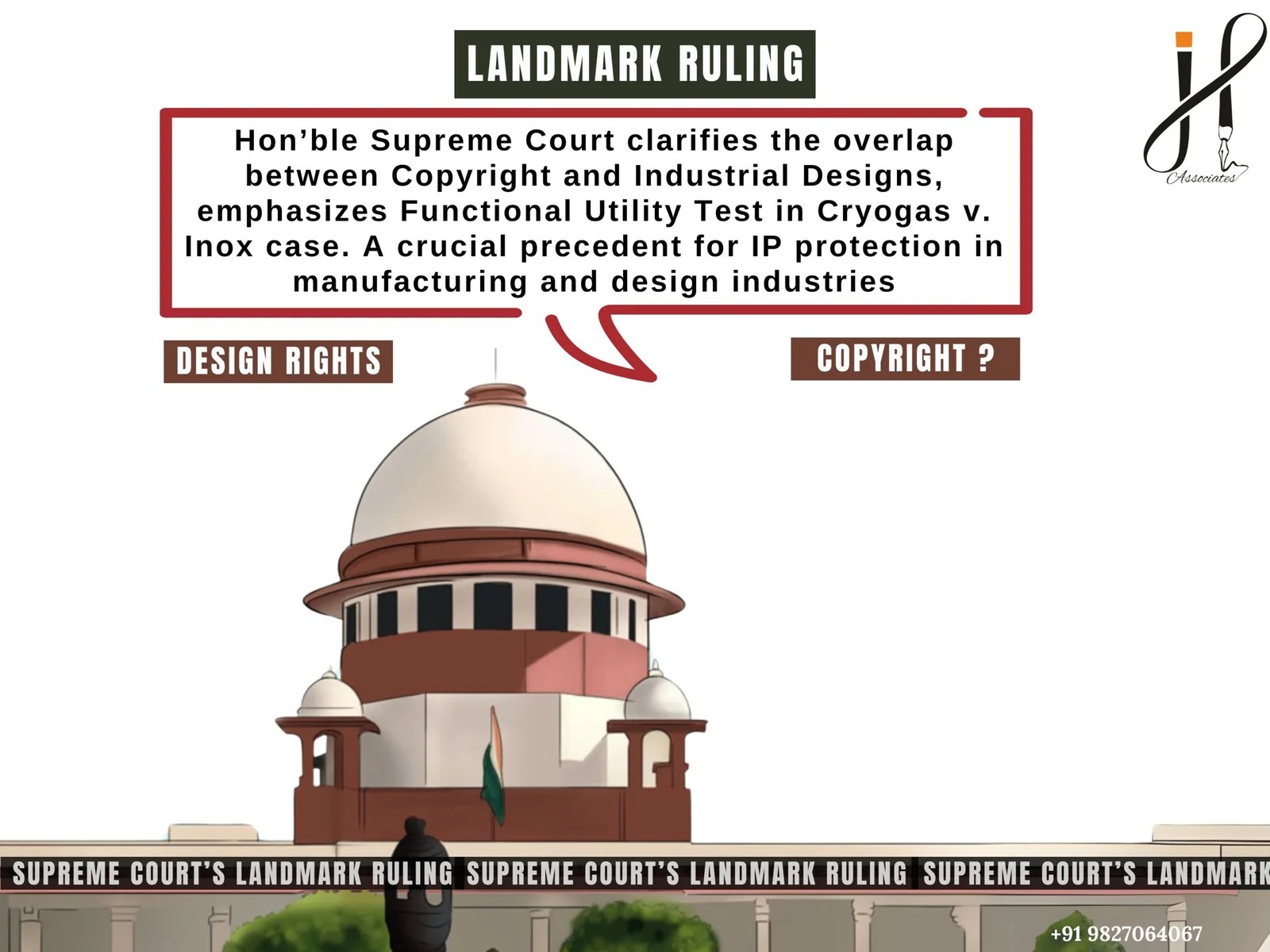 Design Rights vs. Copyright: Landmark IP Ruling by the Supreme Court!