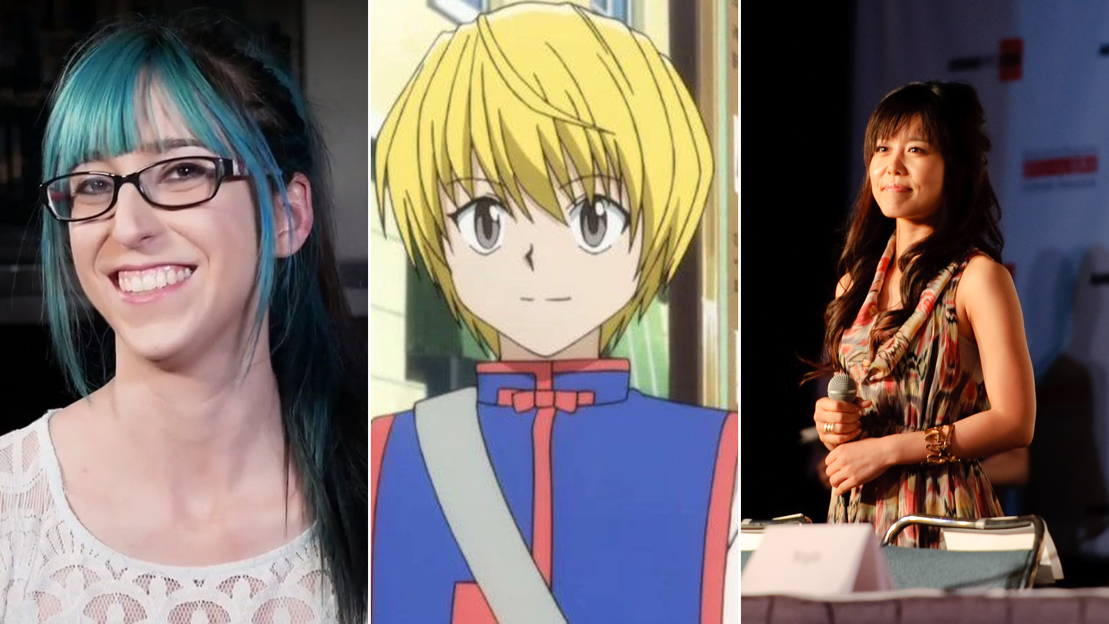 Kurapika’s voice actor in hunter x hunter: miyuki sawashiro & erika