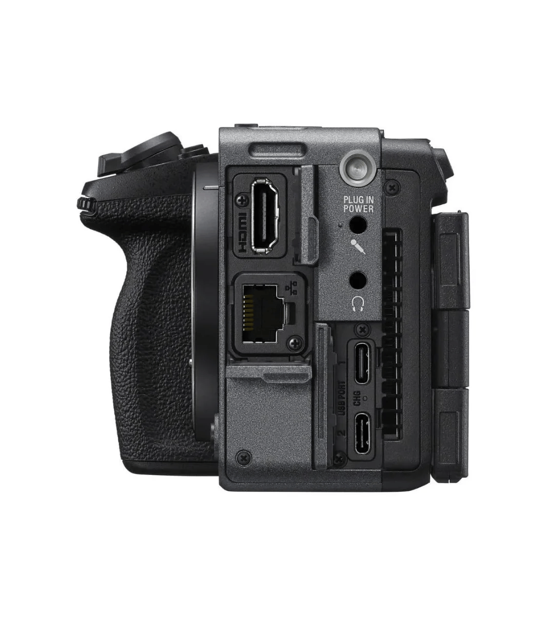sony fx5 left side view