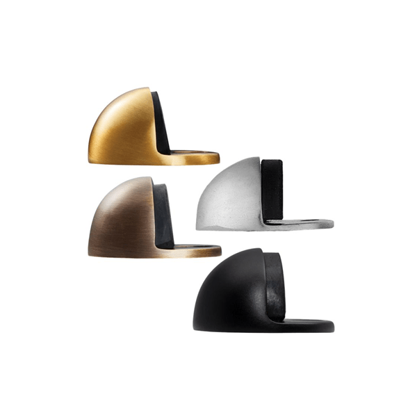 Floor mounted door stopper