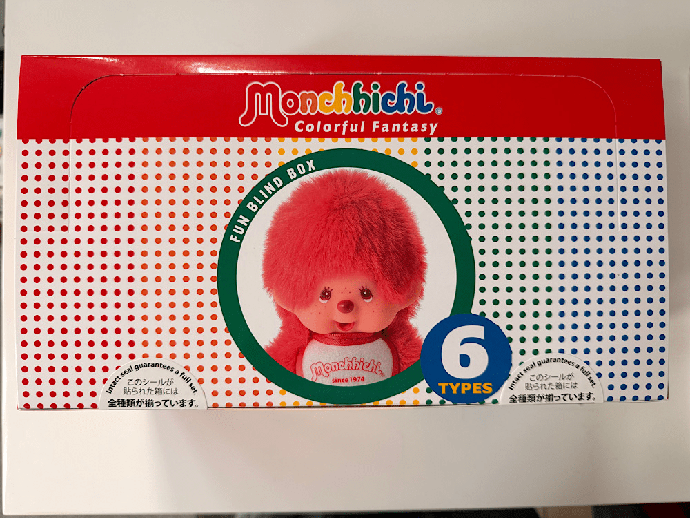 Monchhichi Colorful Fantasy Complete Box