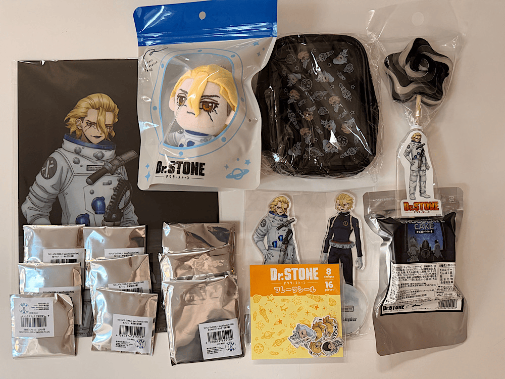 In-Store Shopping at Dr.STONE Special Exhibition ROAD TO THE MOON