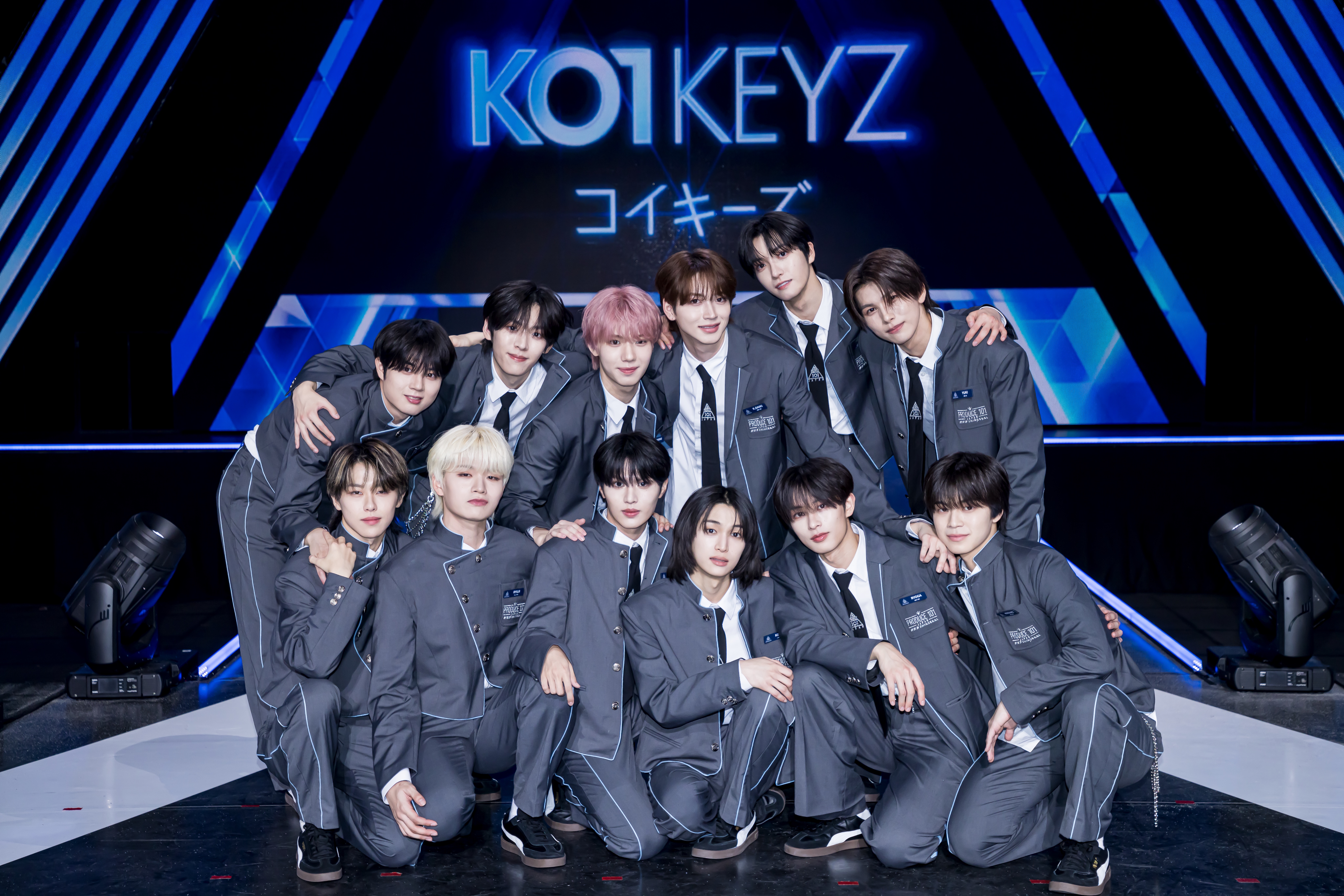 選秀節目《PRODUCE 101 JAPAN 新世界》男團「KO1KEYZ」 12名出道成員