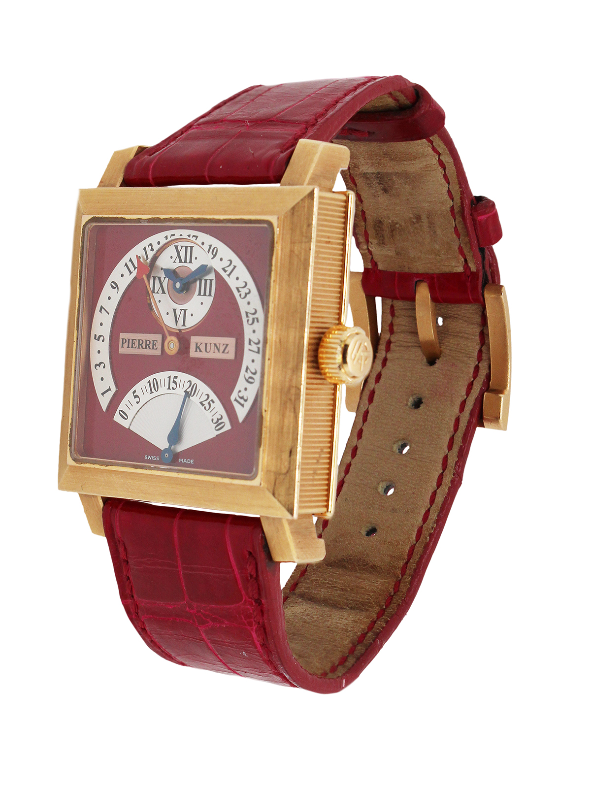 Pierre Kunz Ladies 18k Rose Gold Automatic Wristwatch w