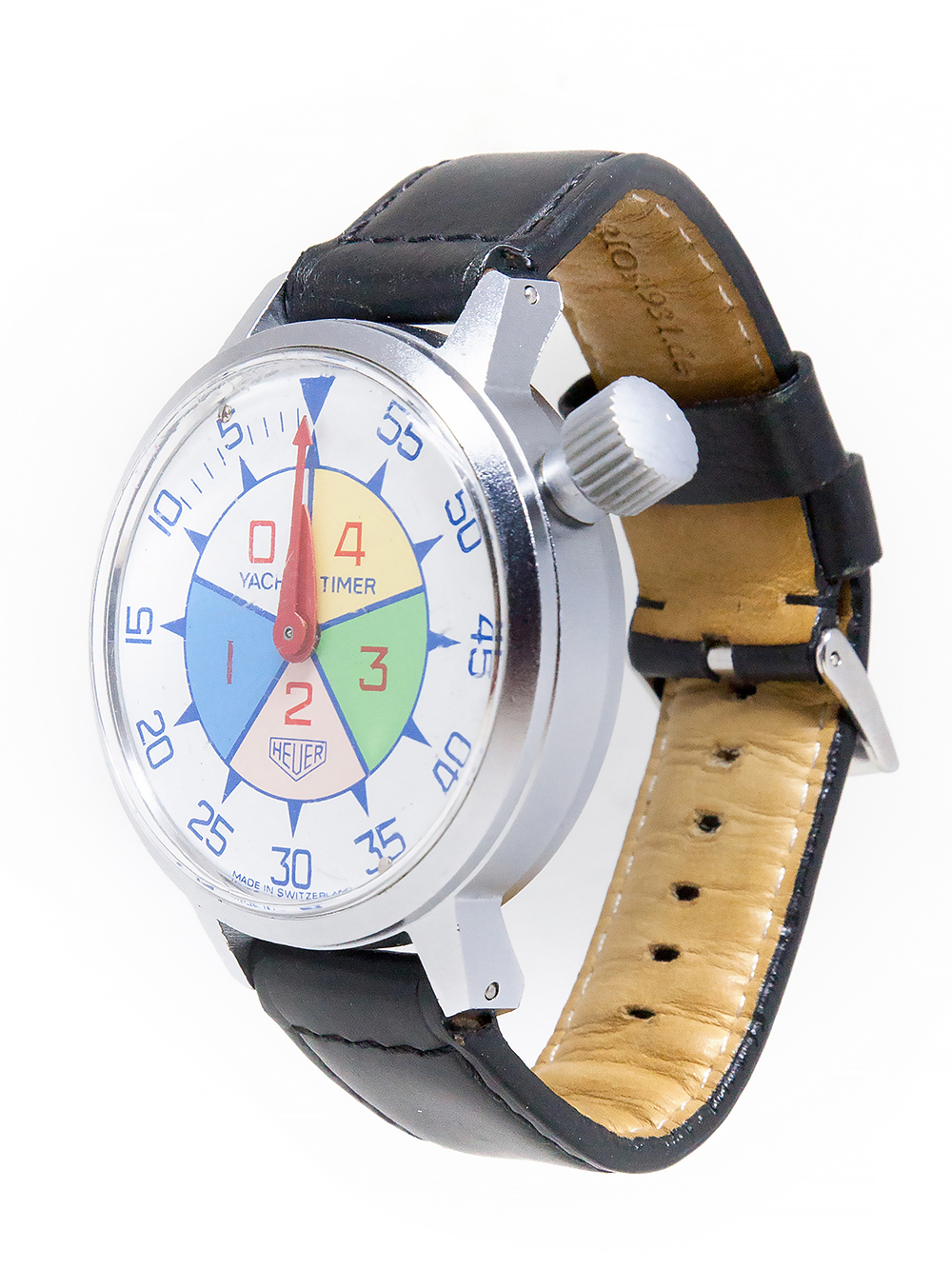 Heuer “Yacht Timer” (Ref 503.512) Stainless Steel Oversized