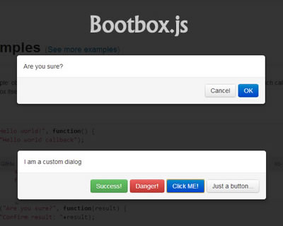 Twitters Bootstrap Simple Dialog Boxes With Bootbox Js - Artistic Space Background - HD