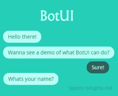 Minimal Javascript Chat Bot Framework Botui Css Script - Best Geometric Textures in Ultra HD