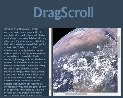 Small Javascript Library To Scroll Content With Mouse Drag Dragscroll - Elegant Colorful Photo - Full HD