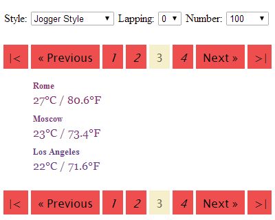 Paginate A Large List Using Jquery Paging Plugin Free Jquery Plugins - Full HD Sunset Arts for Desktop