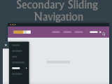 Secondary Sliding Navigation Jquery Plugins