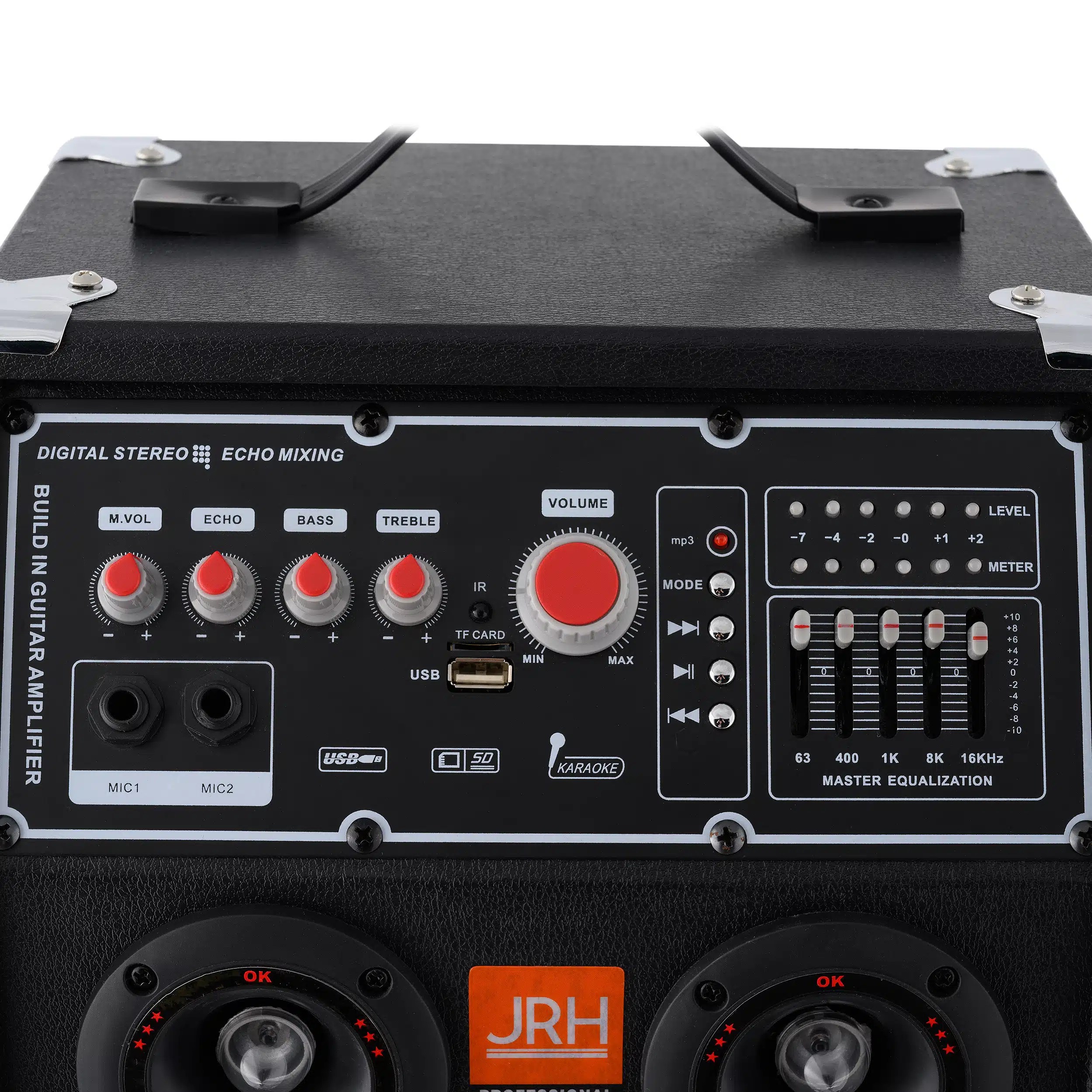 Set boxe active Bluetooth 500W EQ5+ MICROPHONE WIRELESS – JRH.ro