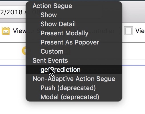 Select GetPrediction