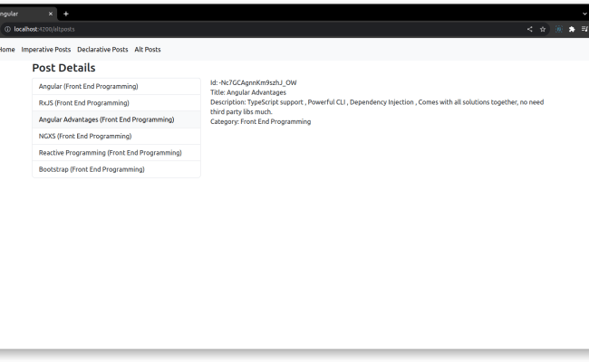 Declarative Reactive Programming Using RxJS In Angular
