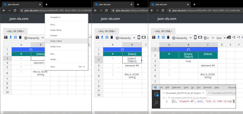 Json Xls Com Json Editor Tutorial - Modern Landscape Texture - Mobile