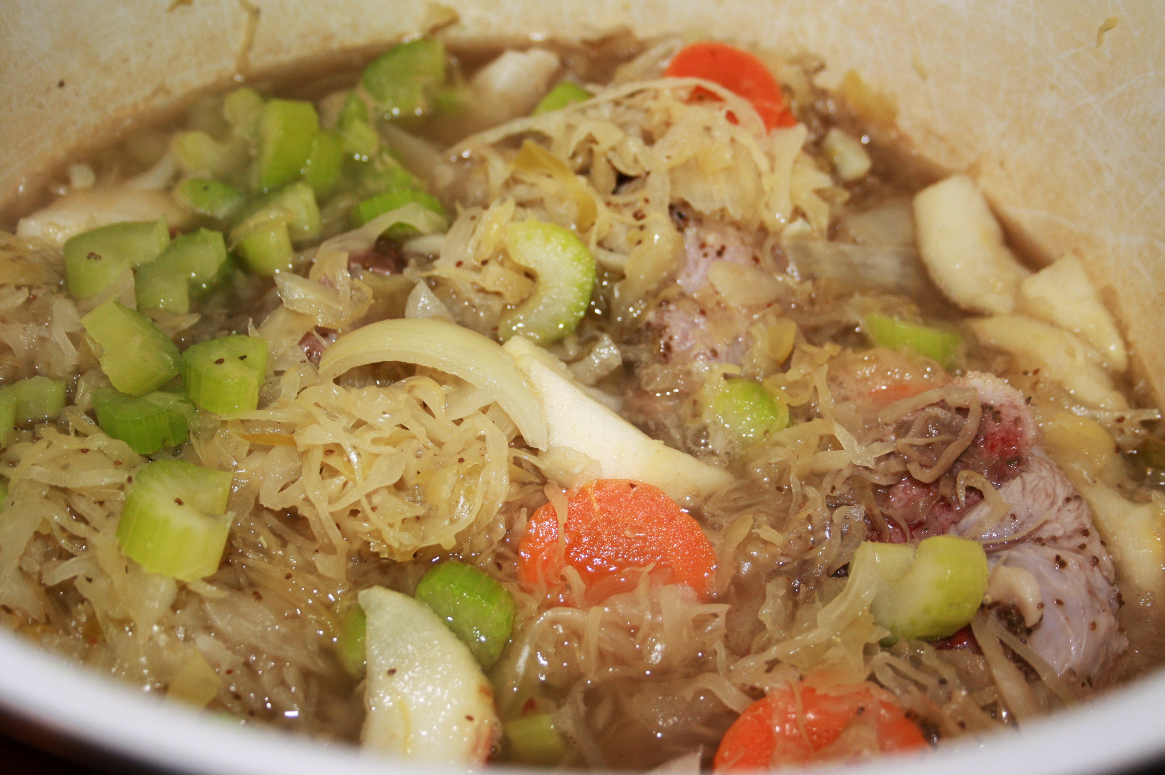 Sprat’s Pork Hocks with Apples and Sauerkraut My Wooden Spoons