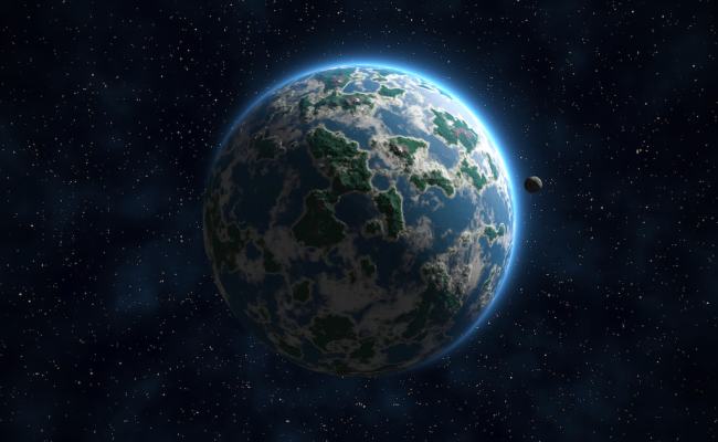 Procedural | Interactive 3D Planet Animation