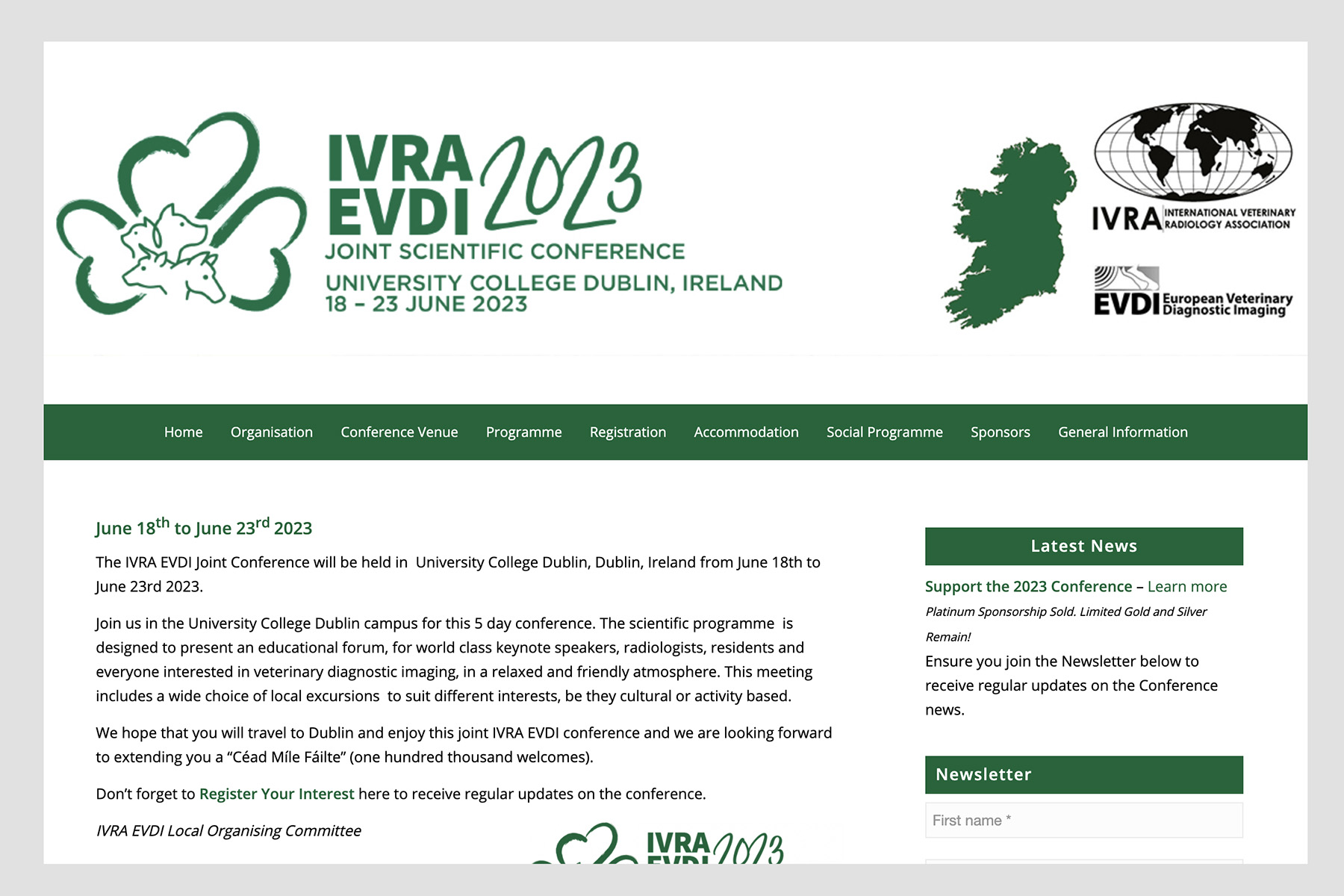 IVRA（世界獣医放射線学会）よりIVRA EVDI合同学会抄録公開のお知らせ | JSVDI