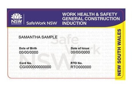 Nsw white card course