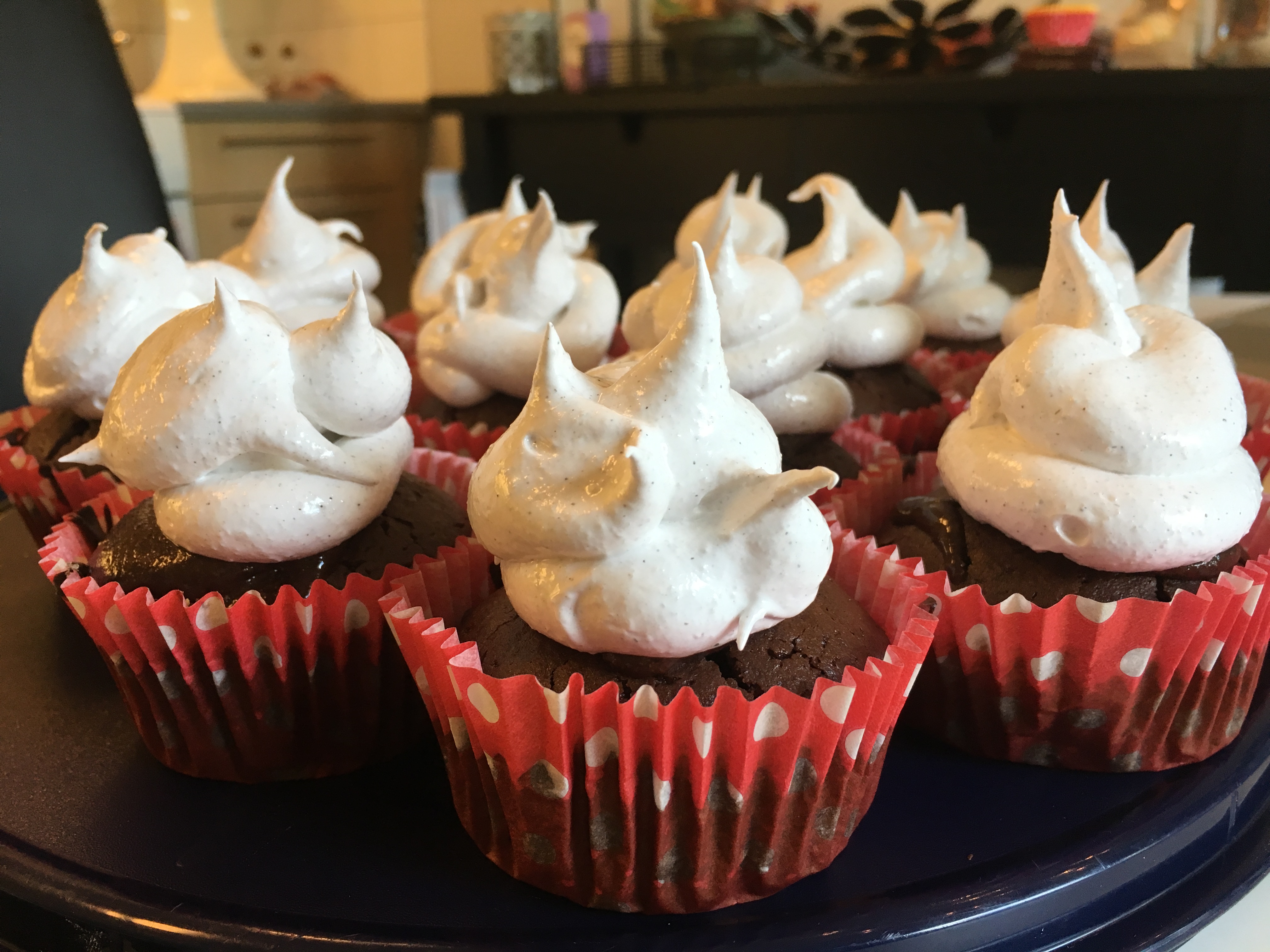 Spritsa på marängsmet