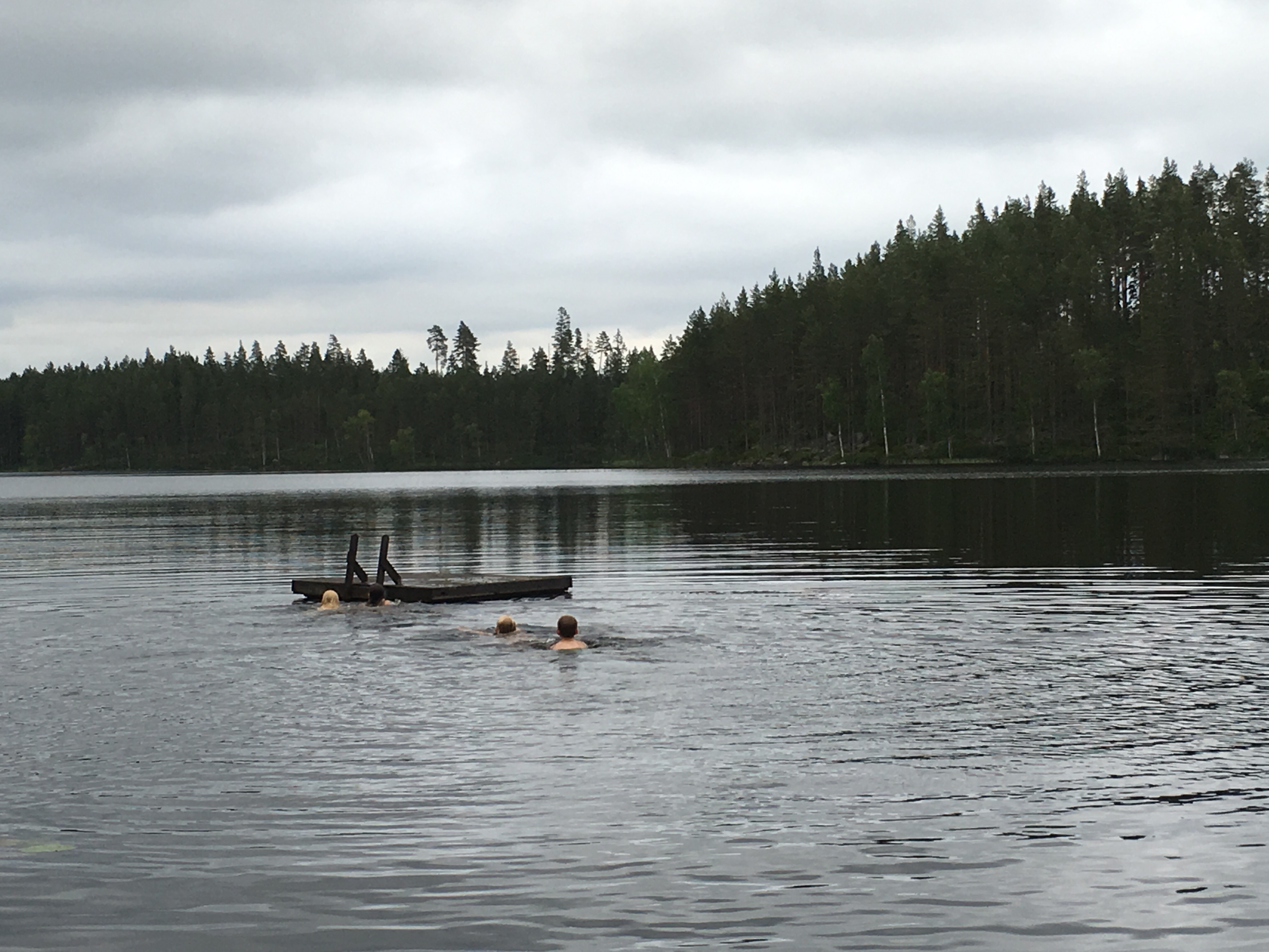 20 grader i vattnet - till och med jag badade ;)