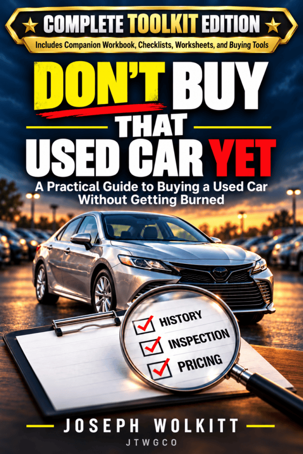 Don’t Buy That Used Car Yet — Complete Toolkit Edition cover