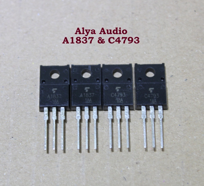 Transistor A1837 C4793 Alya Audio Elektronik Transistor A1837 C4793 Alya Audio Elektronik
