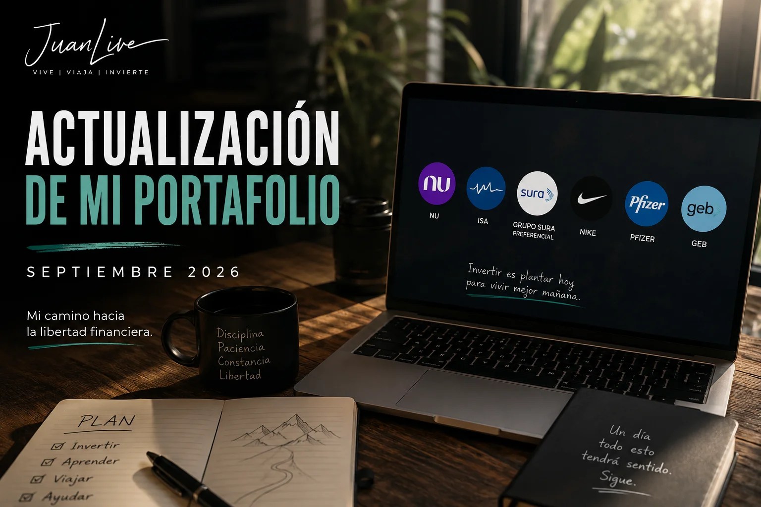 Actualización de mi portafolio de inversión — Septiembre 2026