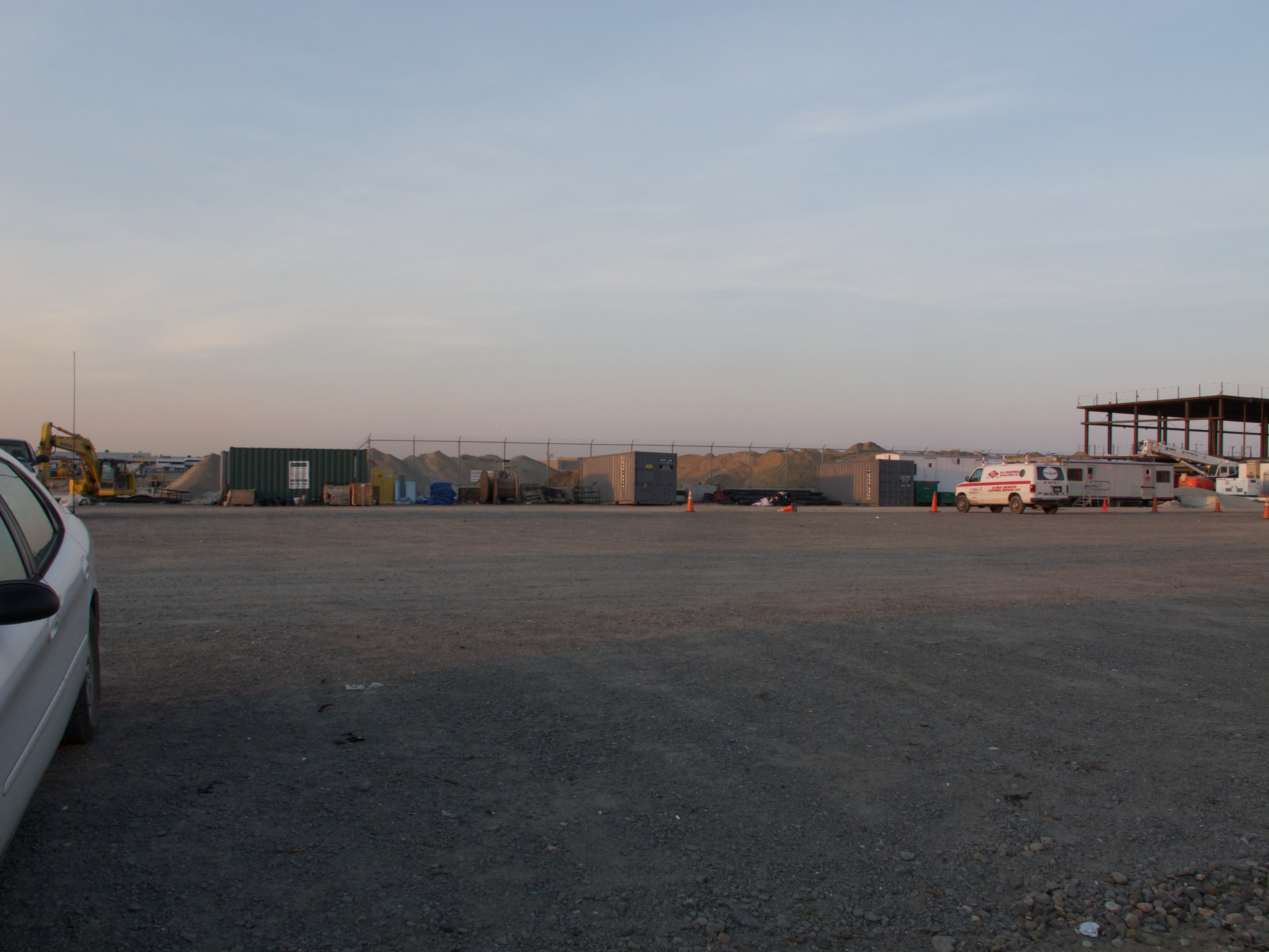 The site of the former Terminal 6, the National Airlines Sundrome terminal, designed by I.M. Pei.