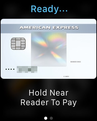 "Apple Paying" with the Watch makes paying with iPhone seem prehistoric.