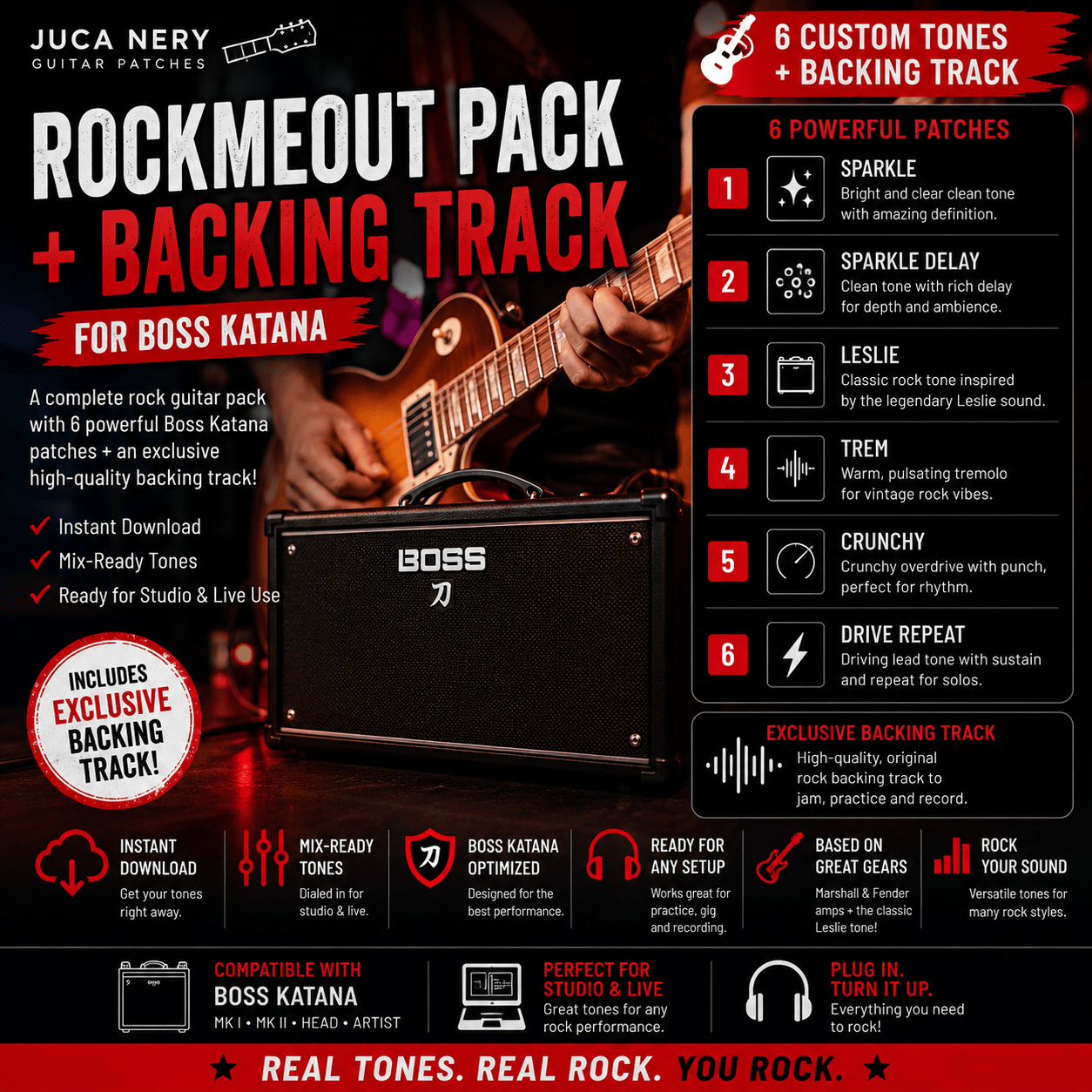 RockMeOut Pack + Backing Track