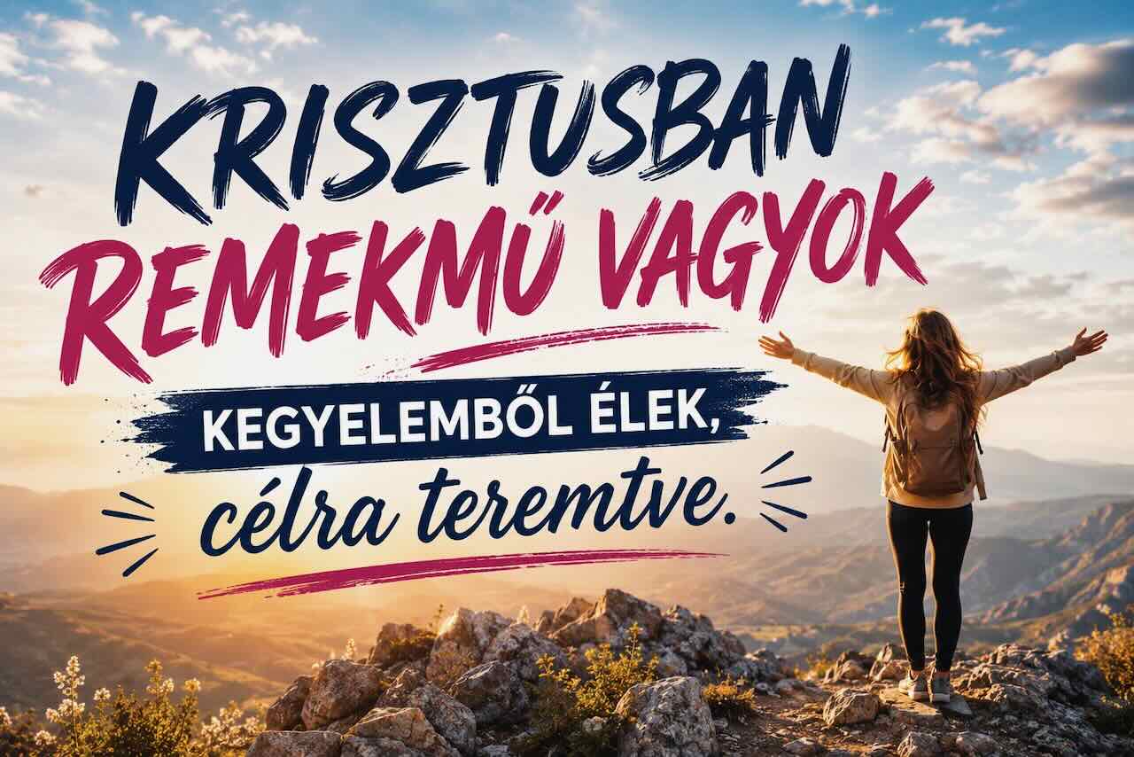 4. KRISZTUSBAN REMEKMŰ VAGYOK