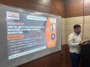 seminar on use of artificial intelligence and machine learning at digital marketing