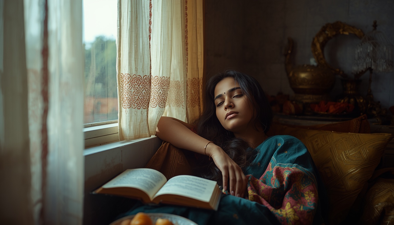 Rest & Reset reflection of a young Indian woman finding balance in family, festivals, and recovery