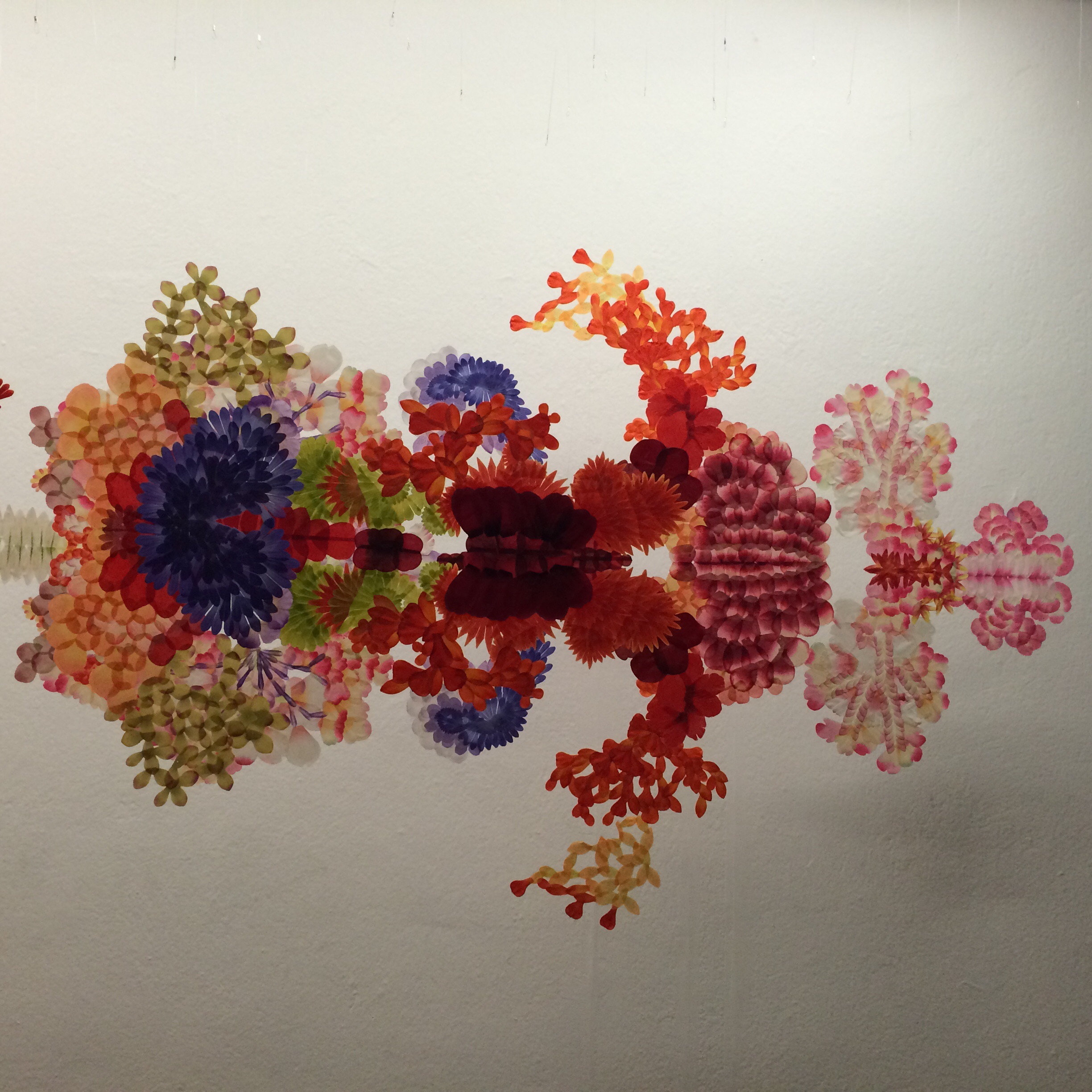 Reflectwo, a 2008 piece from Japonese artist Haruka Kojin, currently hosted by MAM (Museum of Modern Art)