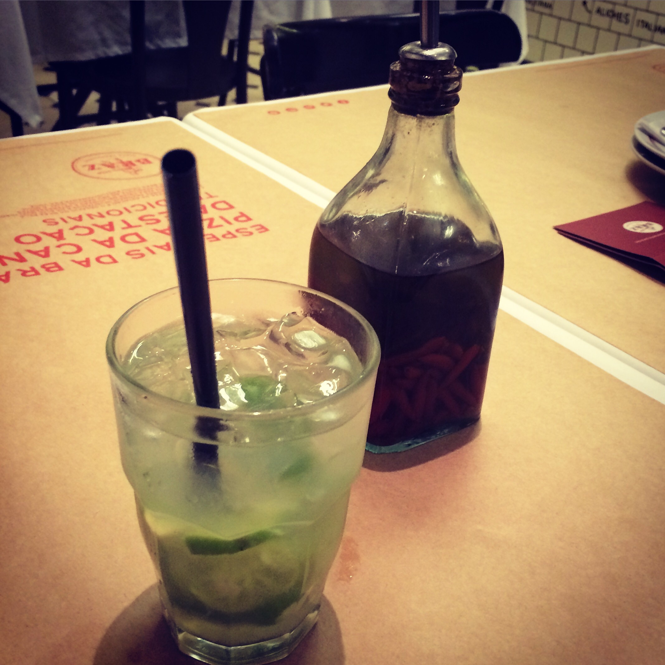 ... and a caipirinha