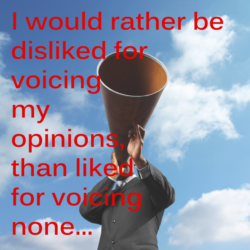 Man Holding Loudspeaker