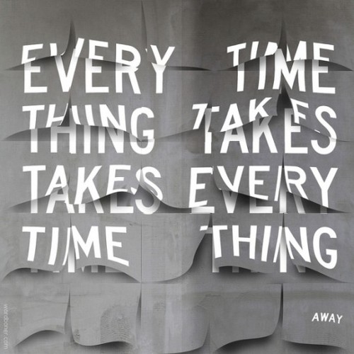 everything takes time