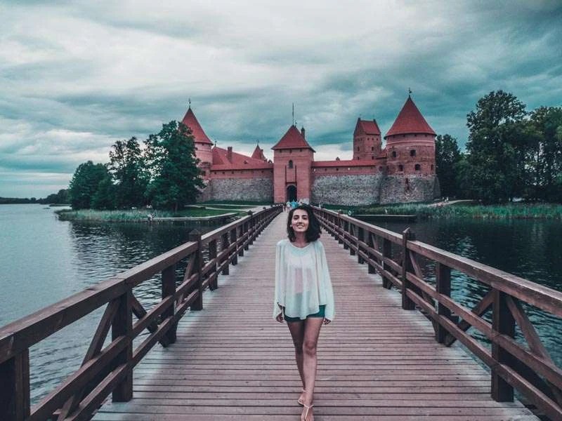 Trakai Island Castle Eastern Europe road trip itinerary 2-4 weeks (Baltic road trip itinerary)