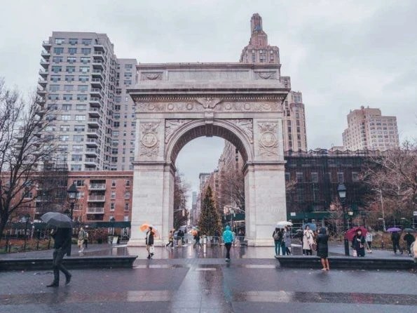 Things to do in New York City in December Washington square park