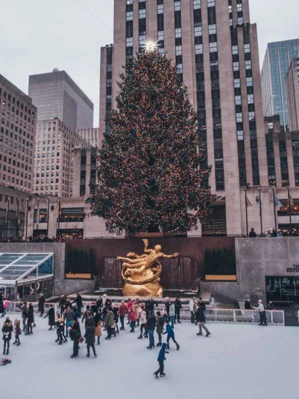 Things to do in New York City in December Rockefeller center